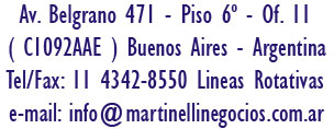 e-mail: info@martinellinegocios.com.ar